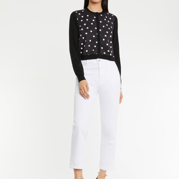 Paule KA Polka Dot Inset Cardigan - Picture 5 of 9